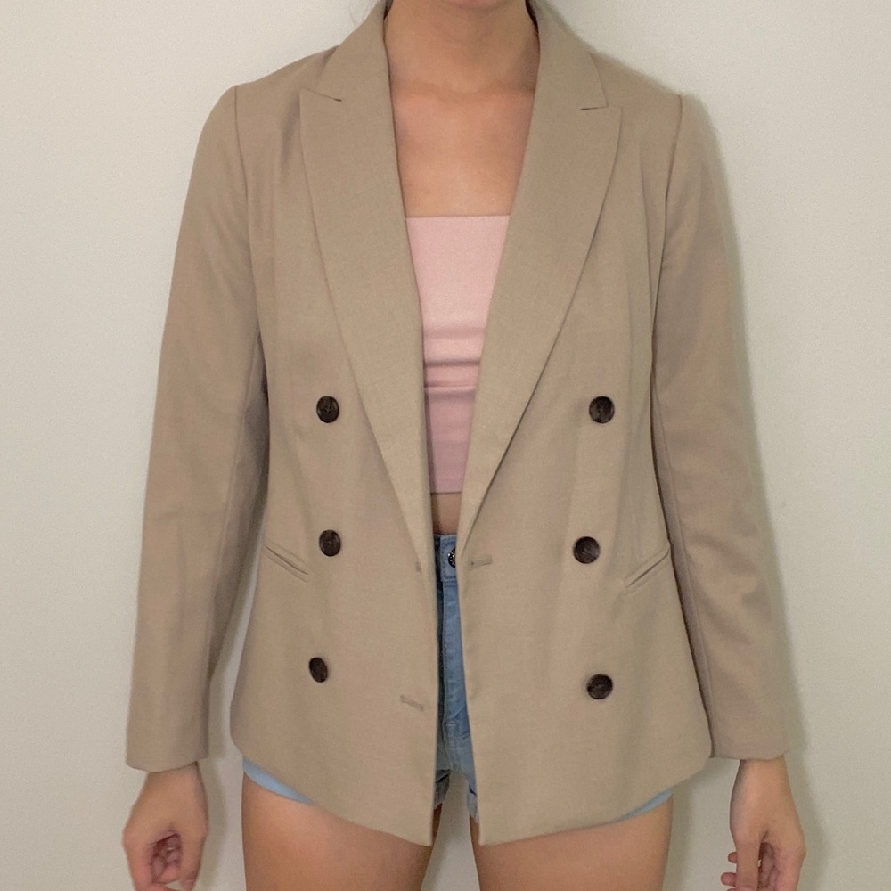 Banana Republic camel classy blazer